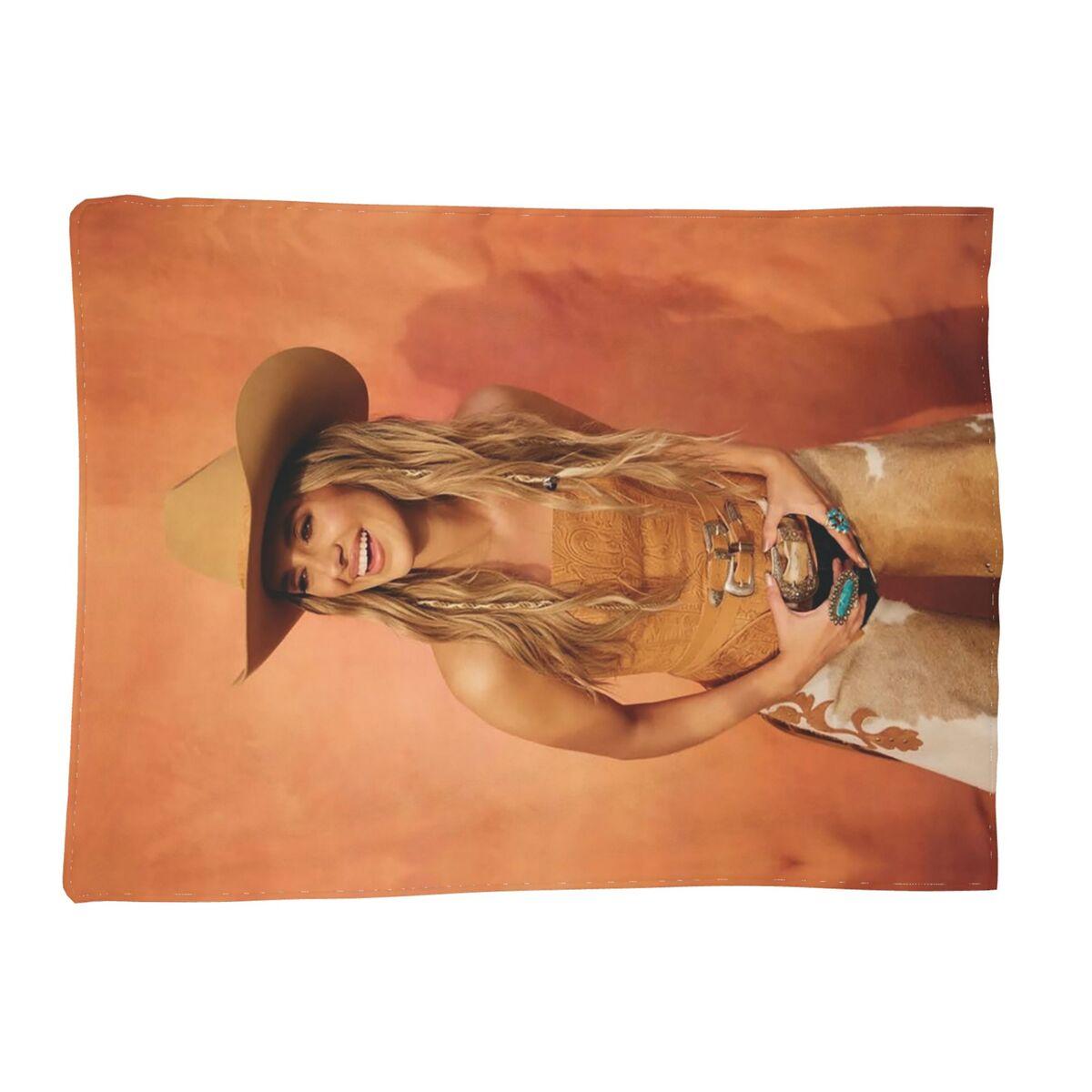 

Lainey Wilson - Country s Cool Again Portrait Blankets Soft Warm Flannel Throw Blanket Bedding for Bed Living room Picnic Home 80x120cm