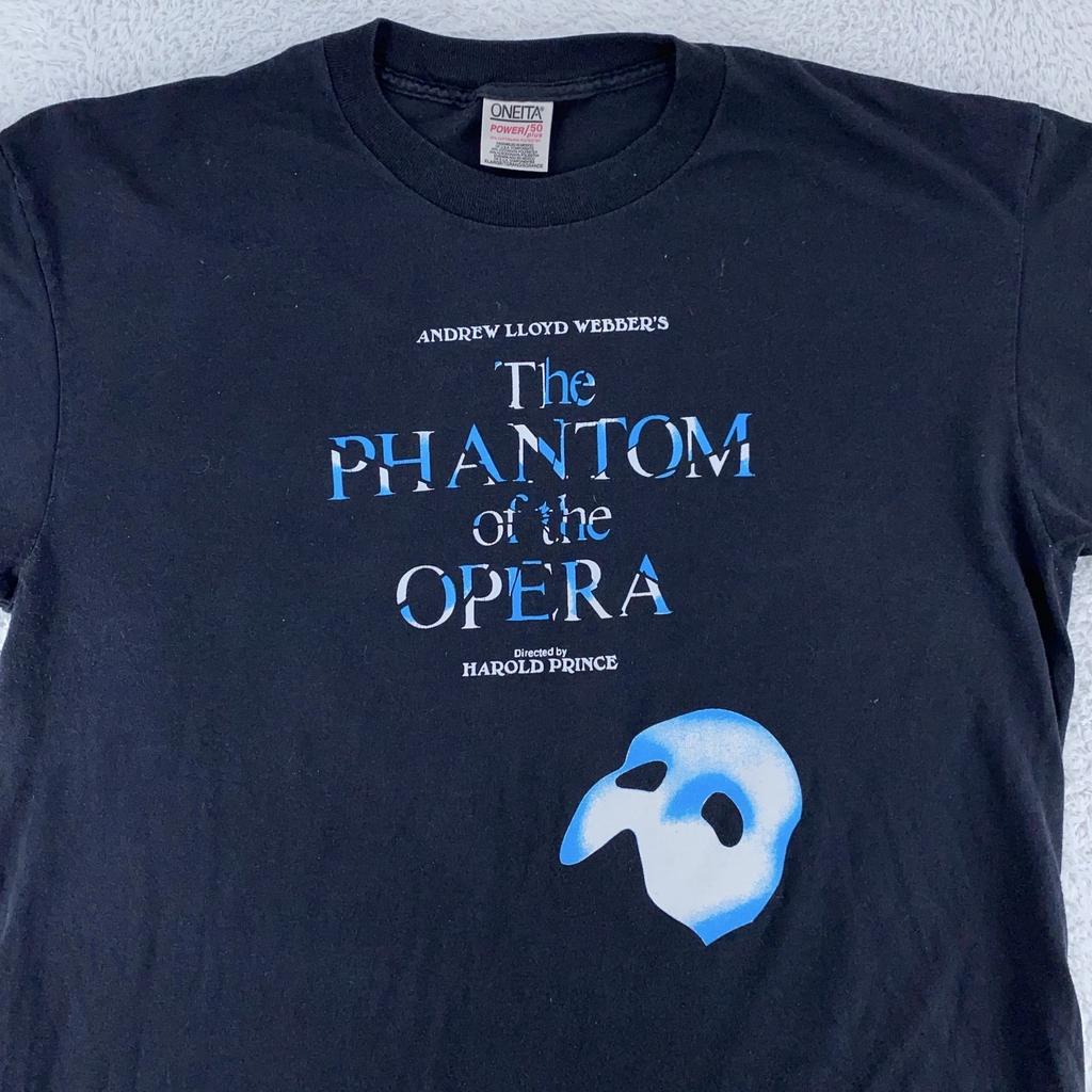 Vintage tričko Fantom opery Pánské XL Hudební Broadway Andrew Lloyd Webber
