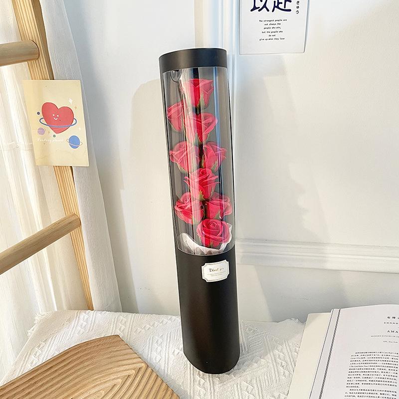 Valentine'S Day Artificial Flowers Roses Soap Bouquet Flowers Creative Valentine'S Day Wedding Gifts Home Decoration