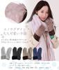 Smartphone Fleece Stretch 3 Designs Suitable for Commuting and School Brown [A-Ve-Ve] Women's Gloves, Compatible, Lined, Material, Available, (6.