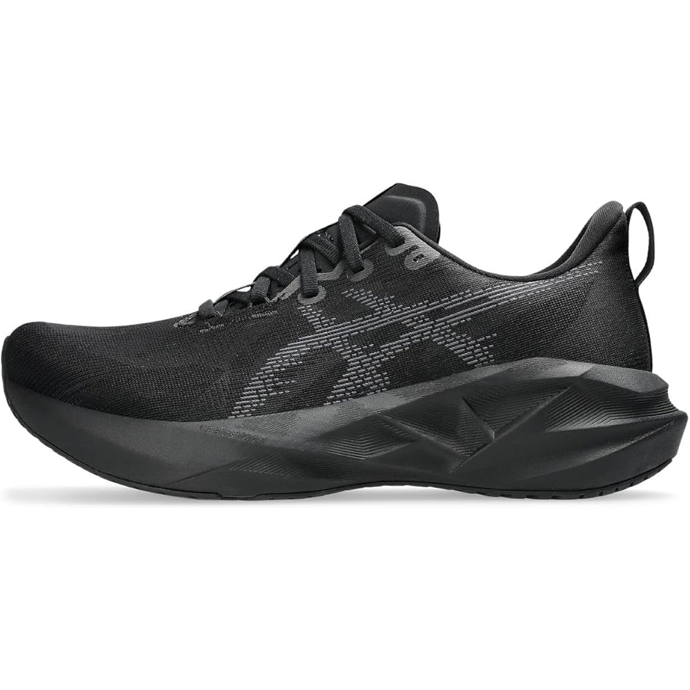 Asics Novablast 5 Men's Running Shoes Black/Carrier Grey 25.5 cm 2E