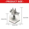 360 Degree Rotating Base Aluminum Vise Nonslip Pad Drill Press Vise Benches Vise For Secure Workpiece Clamping