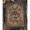 Book Of Shadows Leather Journal with Semi Precious Stone Lock Closure 200 Pages