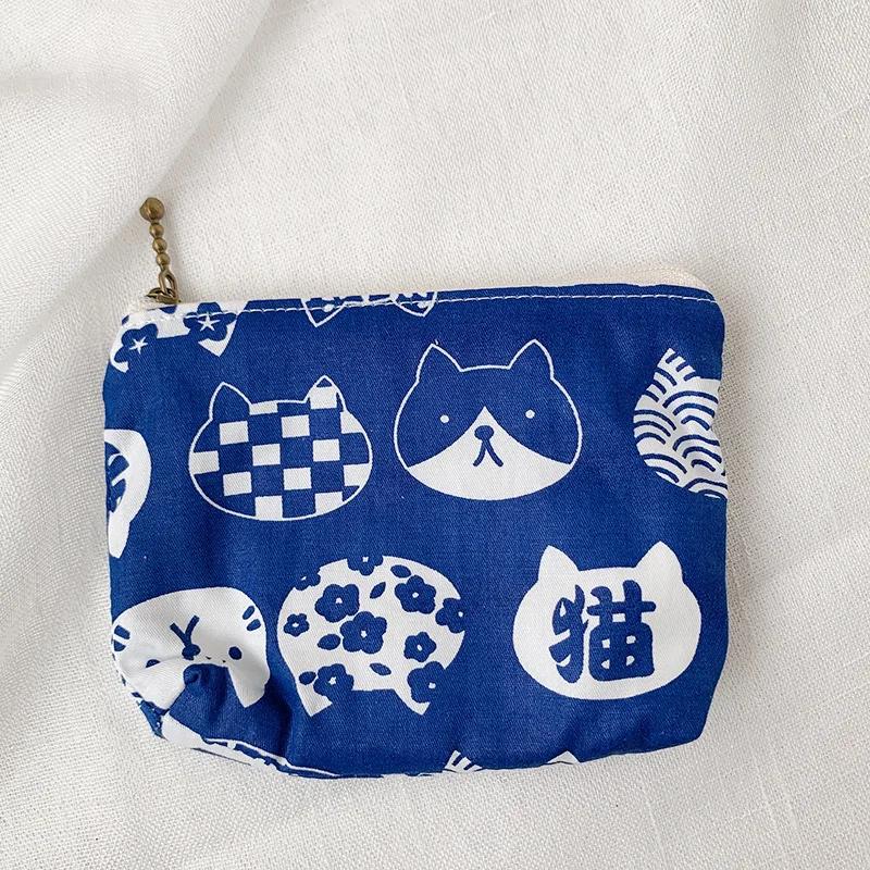 Cute Flower Fruit Printing Coin Purses Women Credit Card Holder Mini Wallet Coin Pouch Clutch Key Coin Money Bags for Girls