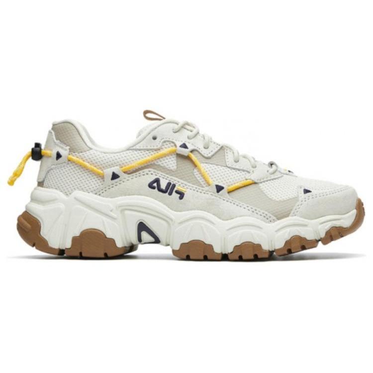 (WMNS) FILA Cat Claw 'Grey White Yellow' Women's F12W034129FTS