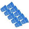 10PCS košík na výsadbu Hydroponický kultivační koš Plastový kelímek na rostliny pro balkon GardenBlue
