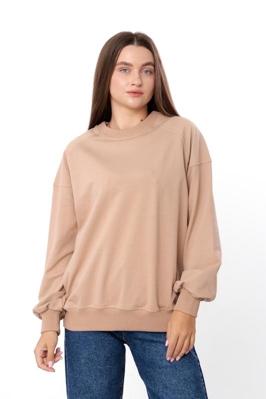 Sweatshirt (women) – Classic Fit, Long Sleeve & Round Neck, Any Season, 8385-057 HC