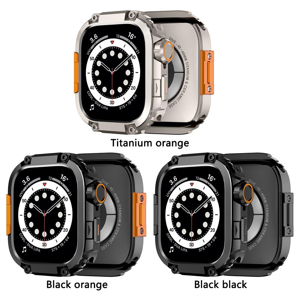 Stainless Steel Watch Case for Apple Watch Series 11 10 46mm Metal Frame Protection Shell Cover For iwatch 10 46MM Accessories