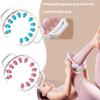 Fully Wrapped Ring Massager Soft Rubber Roller Lymphatic Drainage For Calf Thigh Slimming Fitness Recovery Muscle Relief Tools