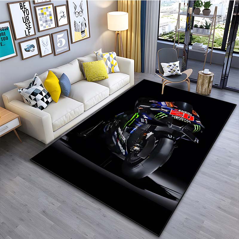MotoGP F-Fabio Quartararo 20 Pattern Carpets 15 Sizes Living Room Bedroom Bedside Floor Mat Area Rug Cloakroom Home Decoration