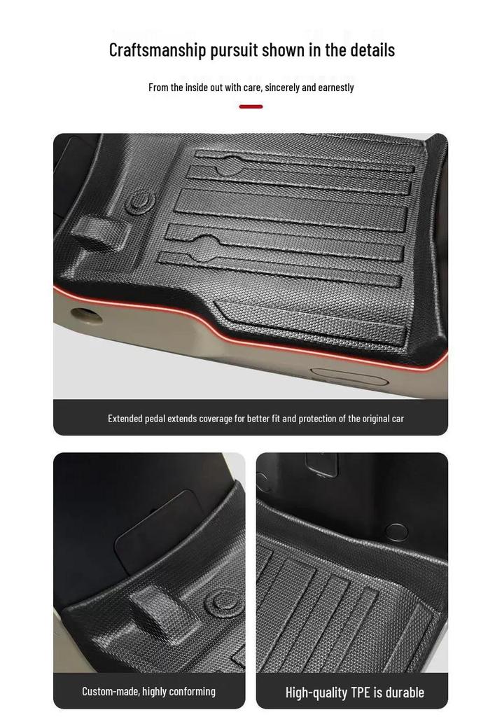 Enhanced Waterproof and Durable Foot Mats for Xiao Niu GOVAF0F2F4 Electric Scooter
