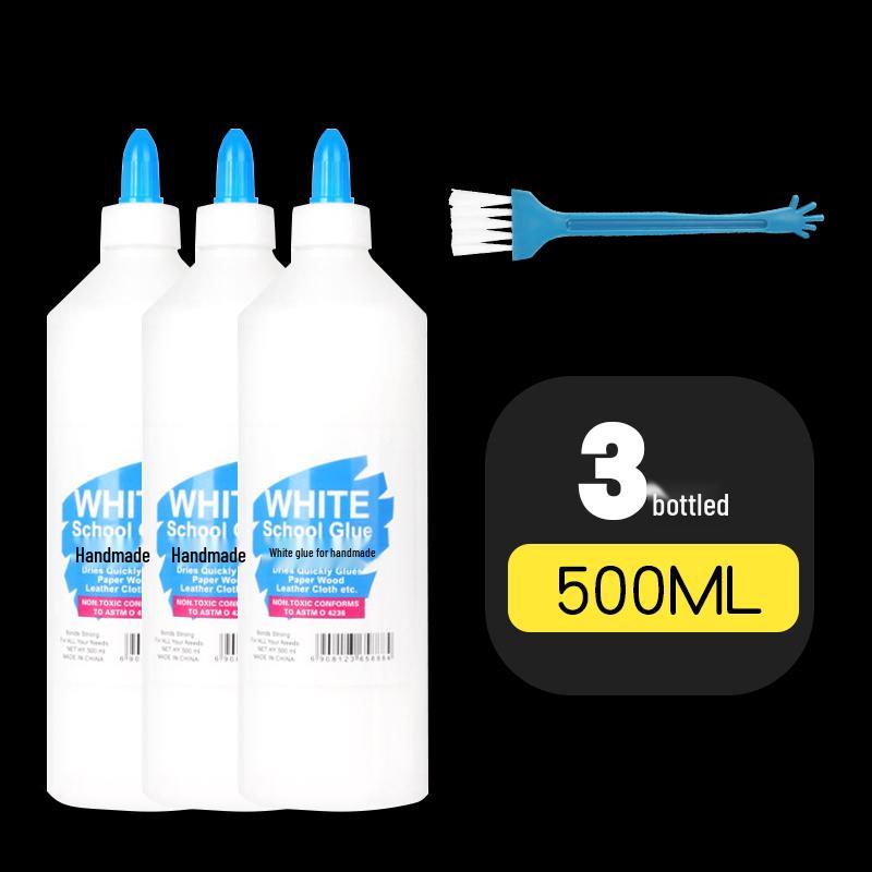 Barnsäker Handgjord Vit Latexlim för DIY & Träarbete, Stor Hink