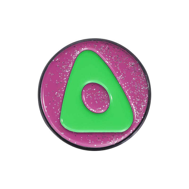 Fun Creative And Cartoon Character Brooch With Keychain Necklace In Durable Alloy Style