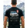 Men's Vintage Lada 1200 Car & Sailboat Logo T-Shirt - Retro Automotive Tee Suitable for Classic Car Fans, Casual Round Neck Shirt for Lada 1200