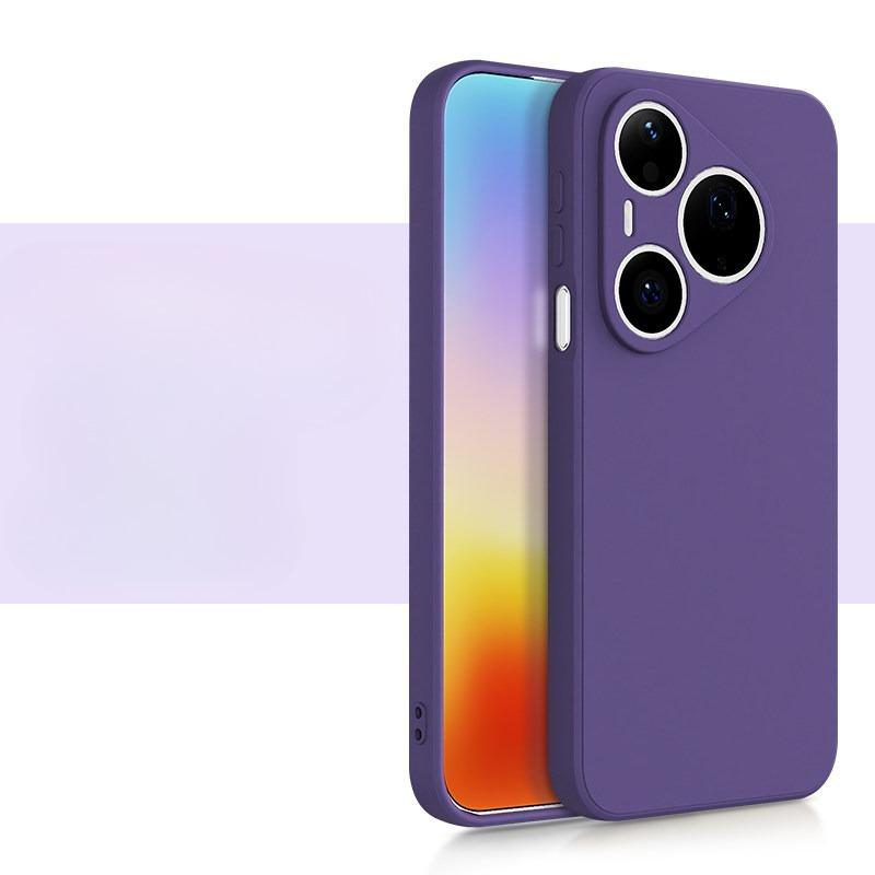 Liquid Silicone Matte TPU Phone Case For Pura 90 Pro Max Candy Color Camera Lens Protection Cover For Huawei Pura 90 Pro Max