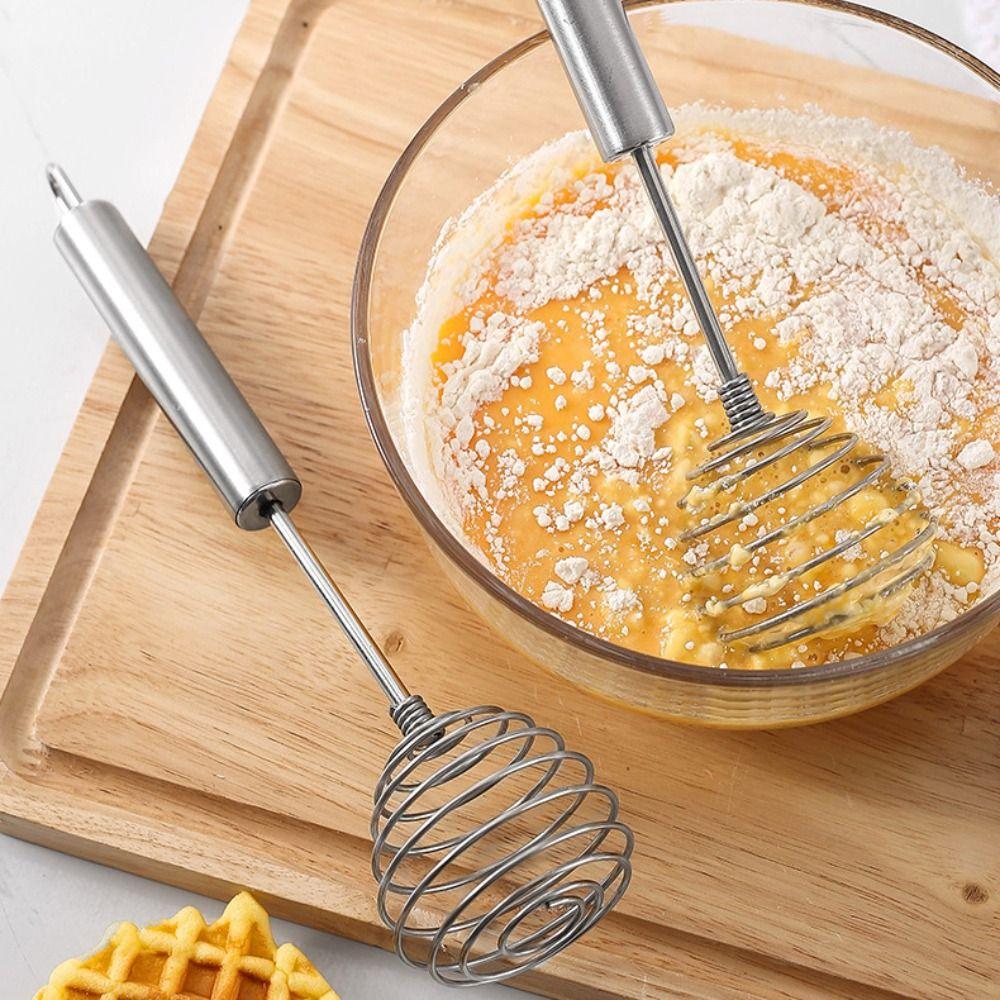 Handheld Hand Egg Mixer No Deformation Cream Mixer Multifunctional Spring Ball Whisk Baking Tool
