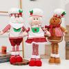 Christmas Gnome Cook Telescopic Figures Cute Doll Decoration Holiday Present