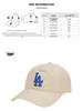 Korea MLB NY Yankees Verstellbare Baseballkappe, Unisex Softtop mit großem Logo und LA Duckbill-Design.