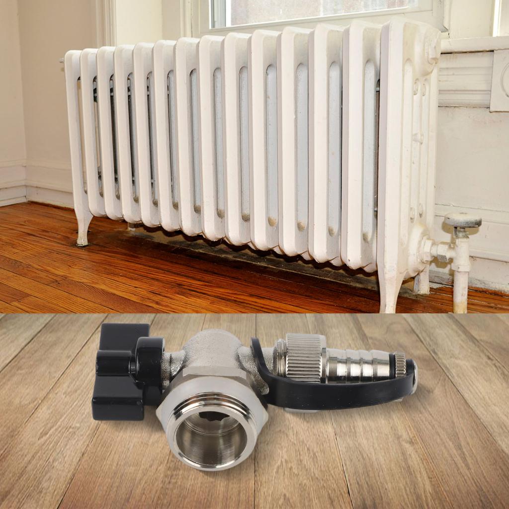 Brass Underfloor Heating Distributor Valve Heating Radiator Water Heater Valve Underfloor Heating Water Divider Drain Valve