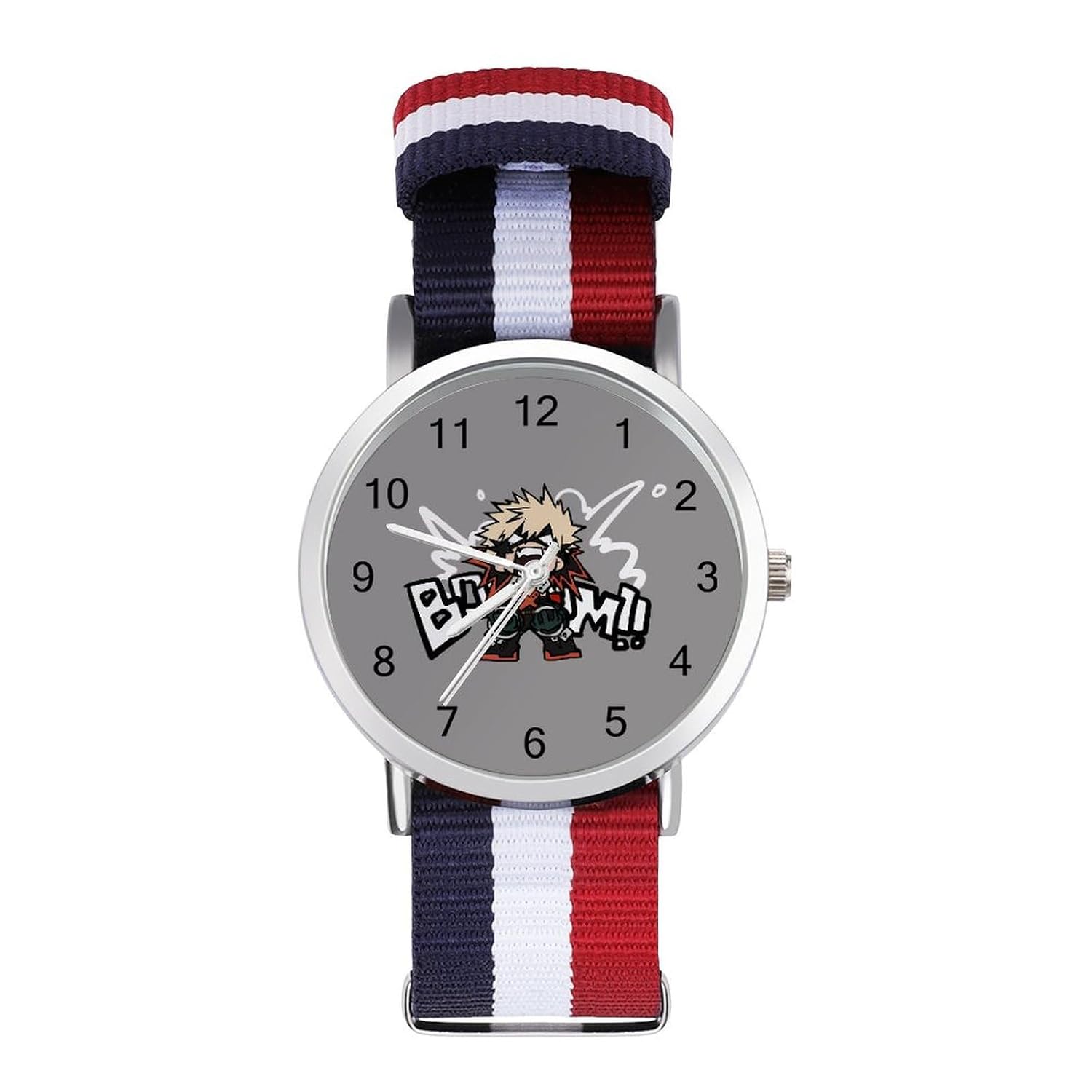 Hiroaka -1 Watch Braided Strap Fabric Color Waterproof Mens Womens