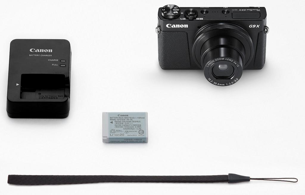 Canon PowerShot G9 X Digital Camera with Optical PSG9X (Black) 3.0x Zoom, 1.0-inch Sensor, (BK)