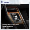 Top Suede Trim Sticker For Seat Leon MK4 Cupra Leon Cupra Formentor     2024 Automatic Manual Car Gear Shift