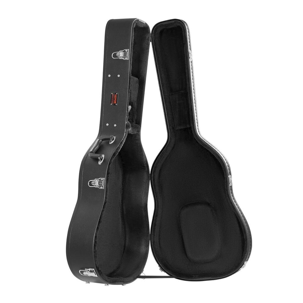 Acoustic Guitar Hard Case 43.31 In With Lock And Keys for Acoustic Guitar