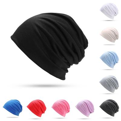 Bonnet uni ample Hip-Hop Casquette de running Nouveau Bonnet empilable Unisexe Hommes Femmes