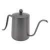 Ausguss Kaffeekanne Professionell 600ml Fassungsvermögen Edelstahl Schwanenhals Kaffeekessel für Zuhause