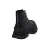 Alexander McQueen Tread Slick Boot Graffiti Black Black Women's 676718W4RQ21000
