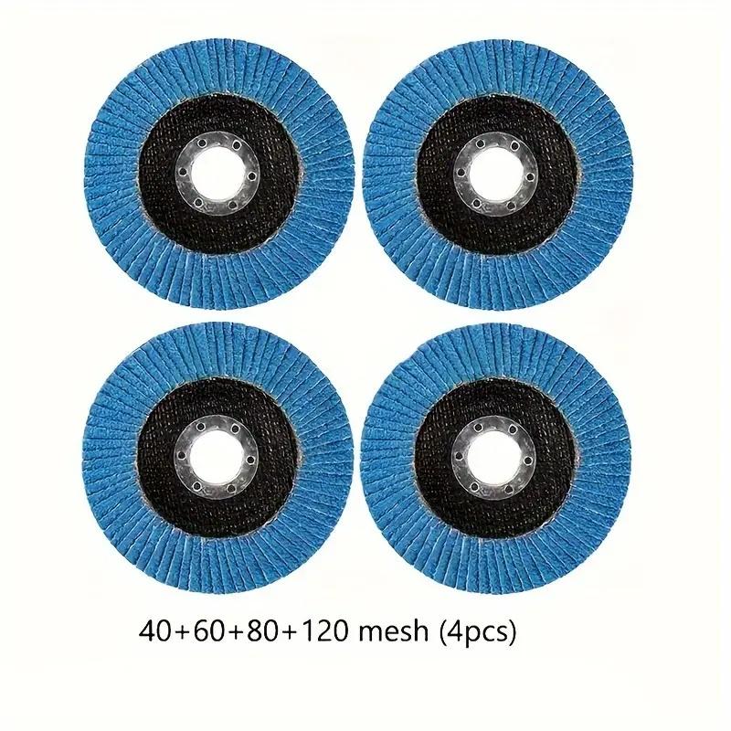 

4/8/12 шт. 125 мм металлические шлифовальные лепестковые диски колеса для угловой шлифмашины лезвие 40/ 60/80/120 зернистость лепестковый шлифовальный диск угловая шлифмашина шлифовка