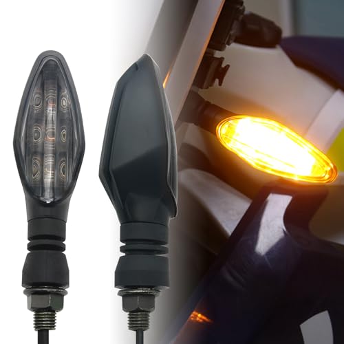 

KOPPANG Motorcycle Universal LED Waterproof Blinker Turn Signal Light for Kawasaki Ninja 250R Yamaha MT-07 Suzuki SV650 Harley ATV VTR KTM (дым