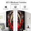 2Pcs Virgin Mary Pattern Printed Blackout Curtains Suitable For Bedroom Kitchen Living Room Study Office Bathroom Decorations