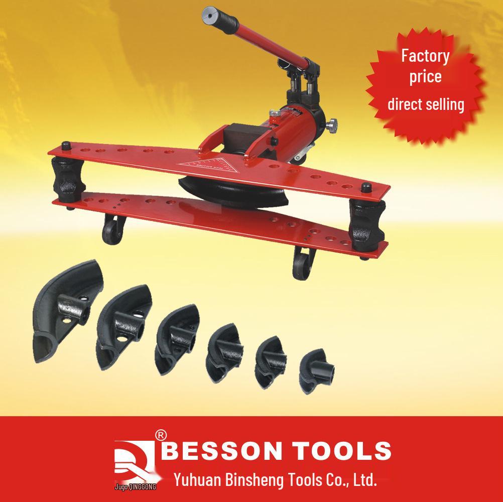 SWG Manual Hydraulic Pipe Bender for 1-4 Inch Steel, Iron, Galvanized Pipes