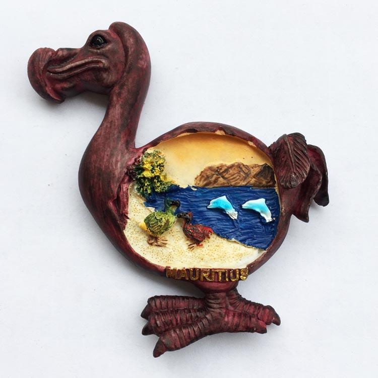 Μαγνητάκια Ψυγείου Σουβενίρ Τουρισμού Μαυρικίου Raphus Sute Cucullatus Dodo Μαγνητικά Αυτοκόλλητα Διακόσμηση Διακόσμηση Τοίχου Ταξιδιωτικά Δώρα