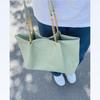 Niche Design Large Capacity Matcha Green Tote Bag Women's Fashionable One-shoulder Underarm All-match Chain