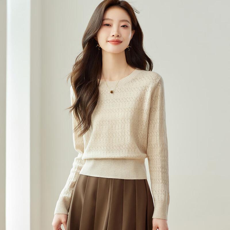 

Srcr Women s 100% Wool Jacquard Knit Sweater XL