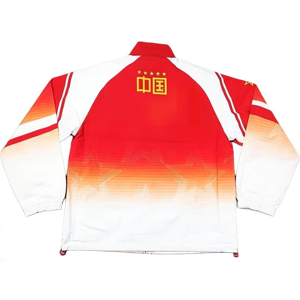 Li-Ning Plus Size Casual Loose Long Sleeve Sports Jacket Men Jacket Red AFDP919-1