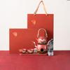 Changbaosen Forbidden City Red New Year Tea Set