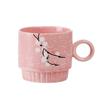 Japanese Hand-Painted Snowflake Stacking Ceramic Tea Cups Set