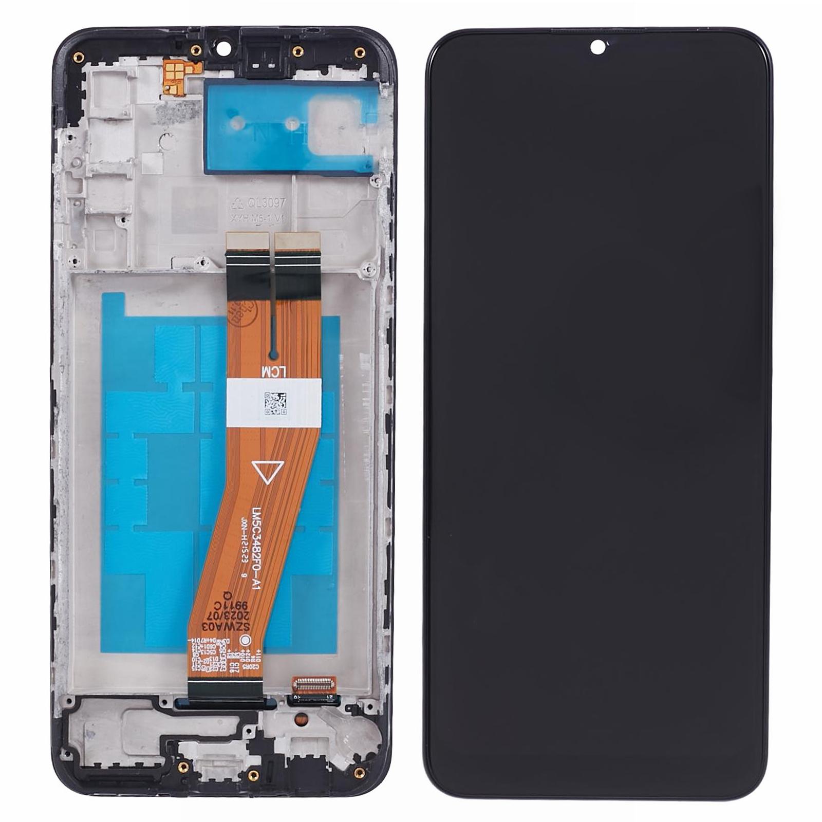 

Для Samsung Galaxy A02s A025 (166.5x75.9x9.2мм) РК-екран класу C та збірка дигітайзера+рамка (без логотипу) A