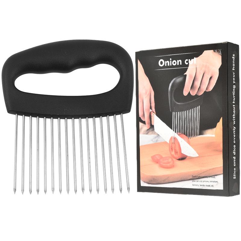 304 Stainless Steel Onion Holder & Meat Tenderizer Fork