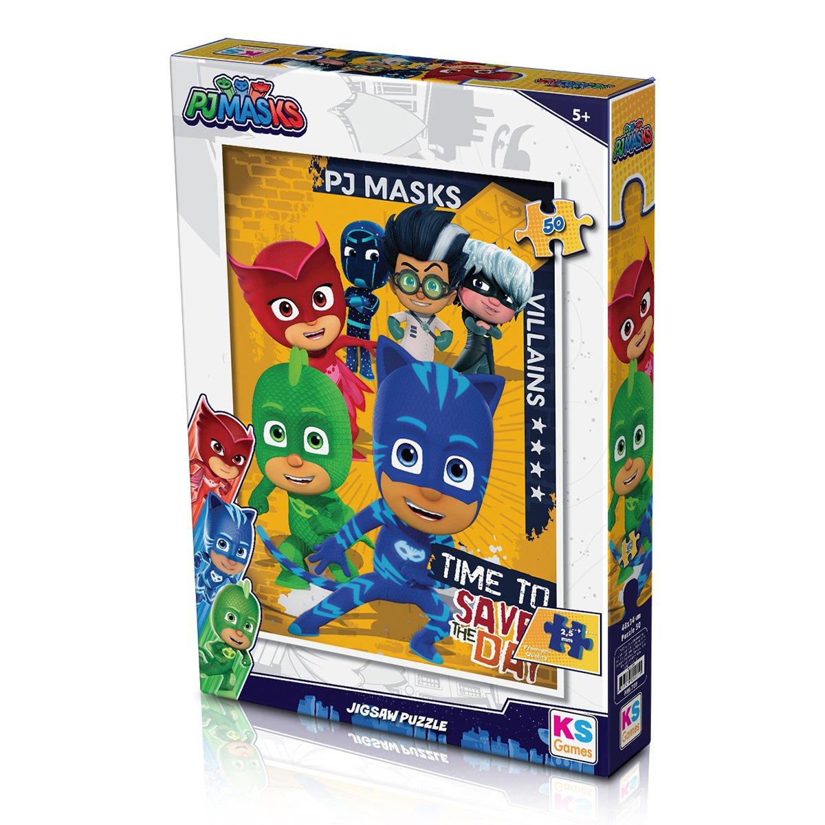 

PJM709 KS, PJ Masks Детский пазл из 50 деталей