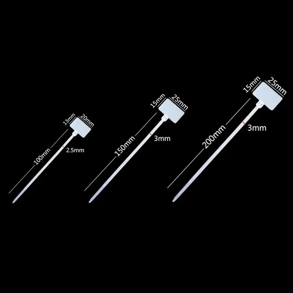 100pcs Self-locking Cable Ties 3*100mm 4*200mm Wire Ties Plastic Loop Nylon Material Plastic Ties Wire Organization
