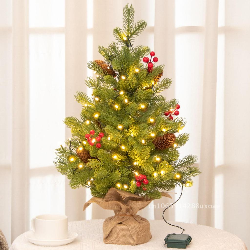 Simulation Pine Tree Christmas Tree Small Mini Christmas Tree Package Desktop Christmas Tree