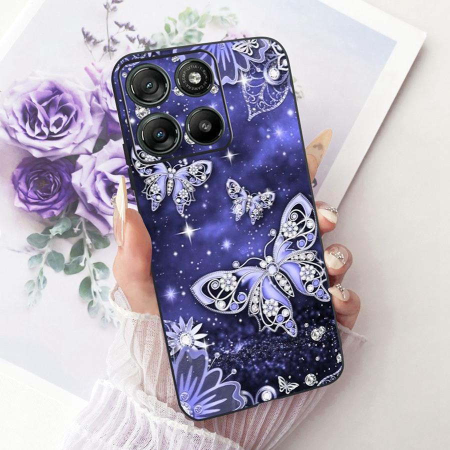 For Motorola Moto G67 Moto G77 Case Cat Cartoon Silicone Soft TPU Back Cases For MotoG77 G 67 Phone Cover MotoG67 G 77 5G Fundas