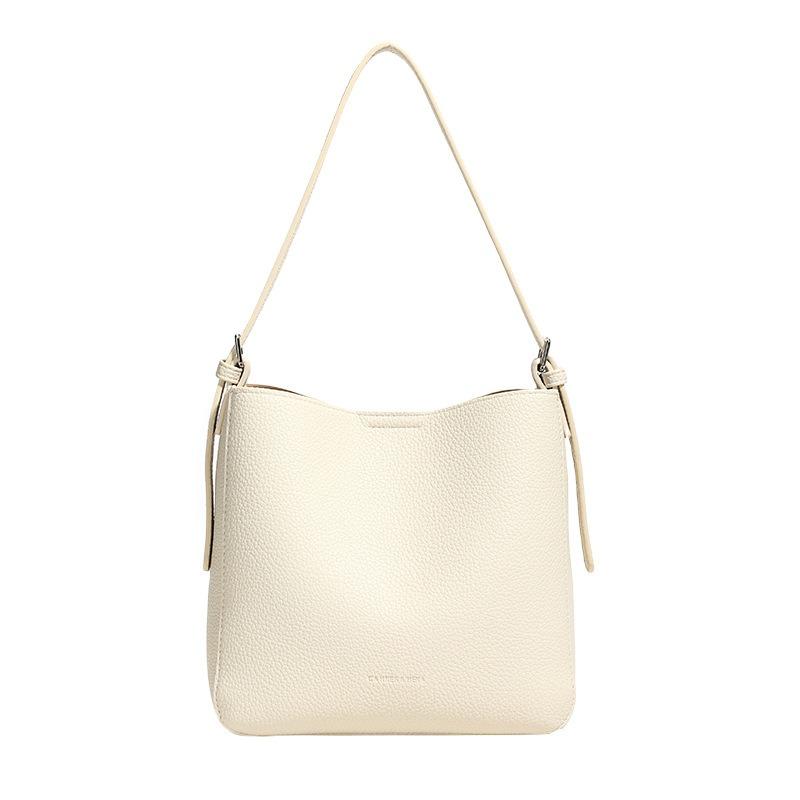 Tasche Damen Frühling und Sommer 2025 neu Litschi-Muster große Kapazität Kinder- und Mutter-Eimer-Tasche modisch vielseitig Einzel Schulter Crossbody
