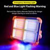 Super Bright Solar Handheld Spotlight - High Power Rechargeable LED Lantern for Outdoor Camping Garden - IP67 Waterproof