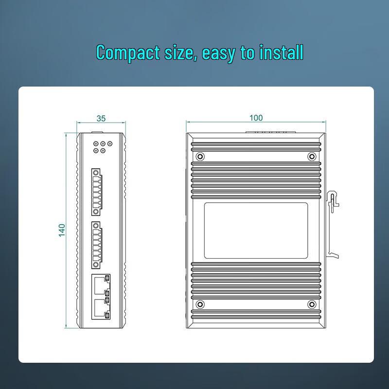 Maiwei MGate3202 Industrial Serial Server & Modbus Gateway