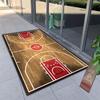 Basketball Court Non-slip Area Rug Machine Washable Large Crystal Velvet Carpet for Living Room Bedroom Decor